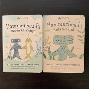 Hammerhead's Recess Challenge & Mad's Not Bad - Slumberkins Books